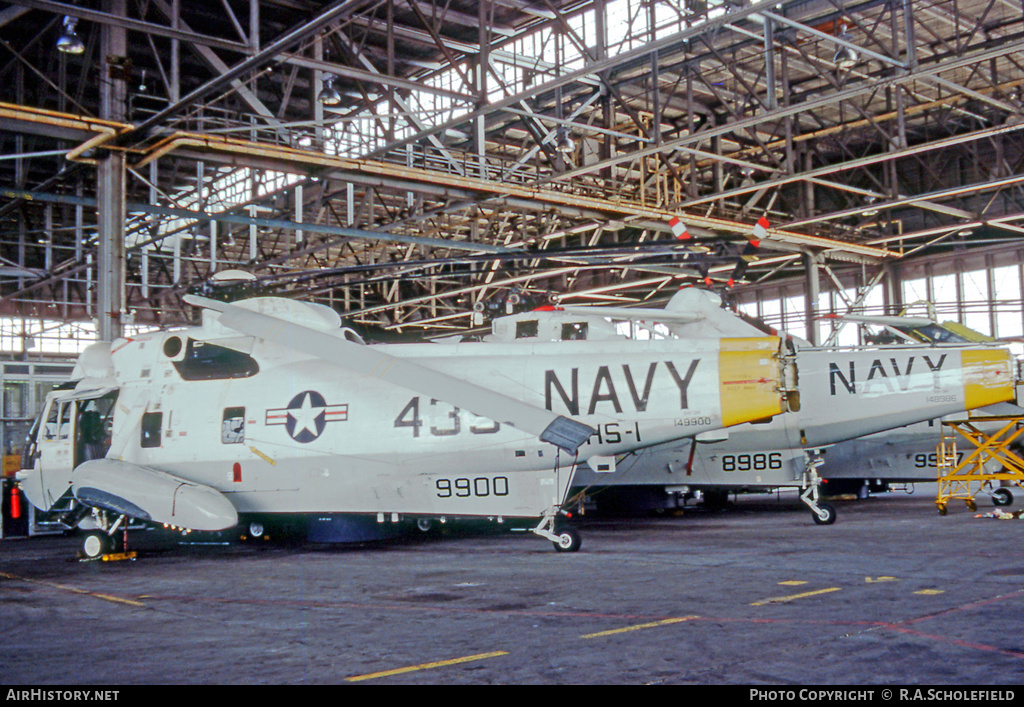 Aircraft Photo of 149900 | Sikorsky SH-3H Sea King (S-61B) | USA - Navy | AirHistory.net #43200
