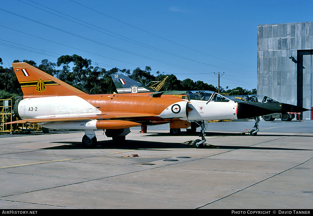 Aircraft Photo of A3-2 | Dassault Mirage IIIO(F) | Australia - Air Force | AirHistory.net #43224