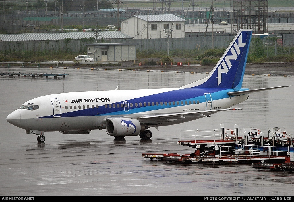 Aircraft Photo of JA301K | Boeing 737-54K | Air Nippon - ANK | AirHistory.net #43242