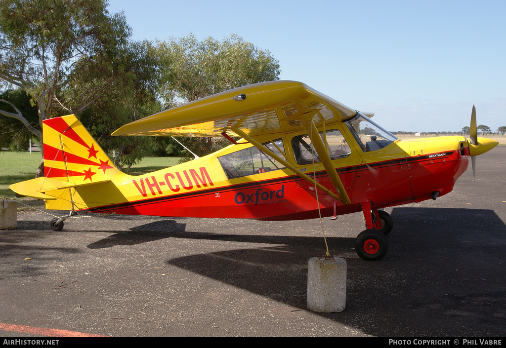 Aircraft Photo of VH-CUM | Bellanca 8KCAB Decathlon | Oxford Aviation Academy | AirHistory.net #43247