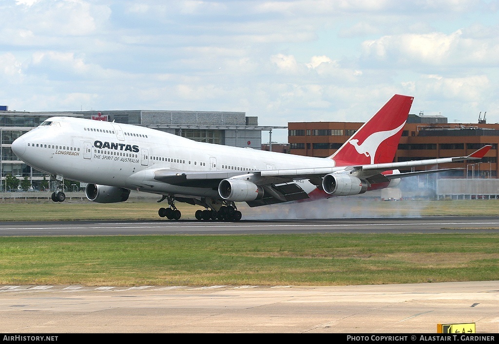 Aircraft Photo of VH-OJO | Boeing 747-438 | Qantas | AirHistory.net #43248