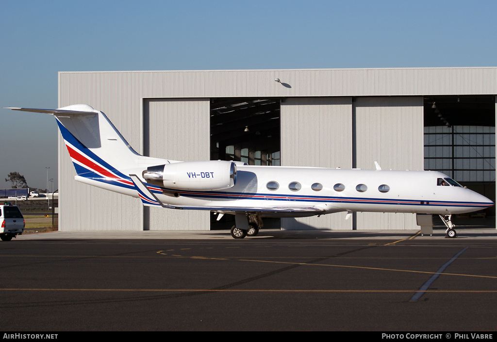 Aircraft Photo of VH-DBT | Gulfstream Aerospace G-IV Gulfstream IV-SP | AirHistory.net #43271