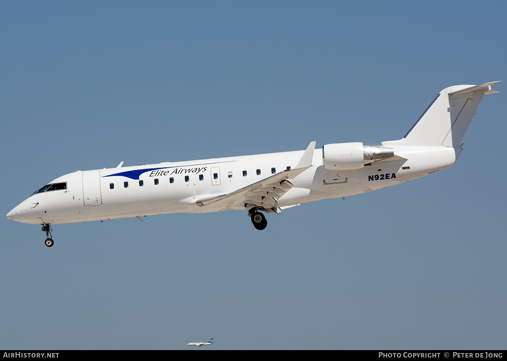 Aircraft Photo of N92EA | Bombardier CRJ-200ER (CL-600-2B19) | Elite Airways | AirHistory.net #43276