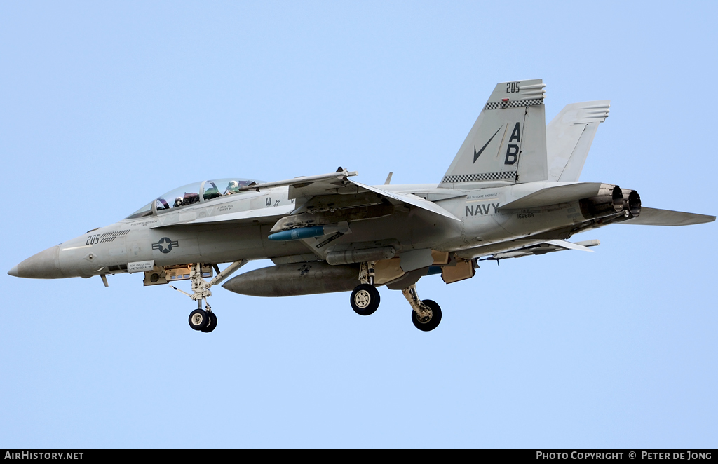 Aircraft Photo of 166809 | Boeing F/A-18F Super Hornet | USA - Navy | AirHistory.net #43285