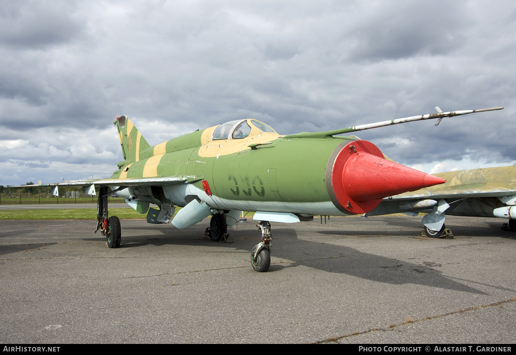 Aircraft Photo of 596 | Mikoyan-Gurevich MiG-21M | East Germany - Air Force | AirHistory.net #43286