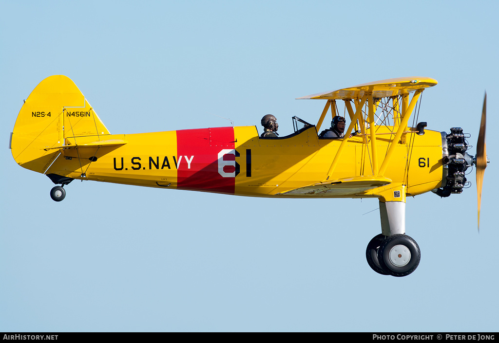 Aircraft Photo of N4561N | Boeing N2S-5 Kaydet (A75N1) | USA - Navy | AirHistory.net #43298