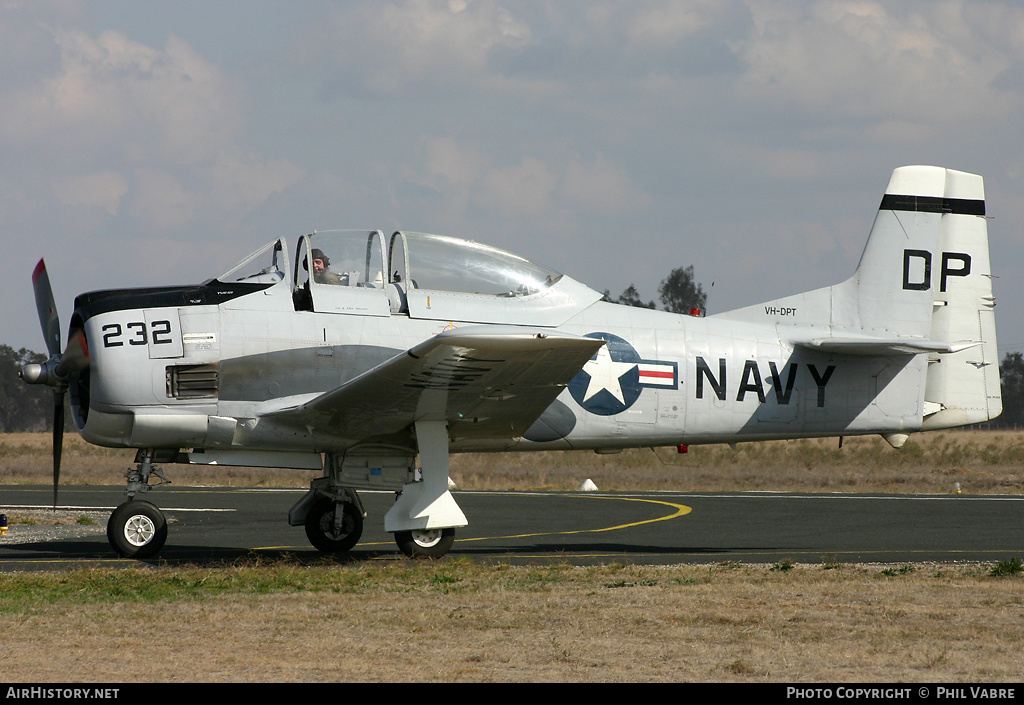 Aircraft Photo of VH-DPT / 138232 | North American T-28D Trojan | USA - Navy | AirHistory.net #43299