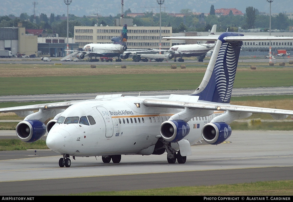 Aircraft Photo of OO-DJZ | British Aerospace Avro 146-RJ85 | SN Brussels Airlines | AirHistory.net #43300