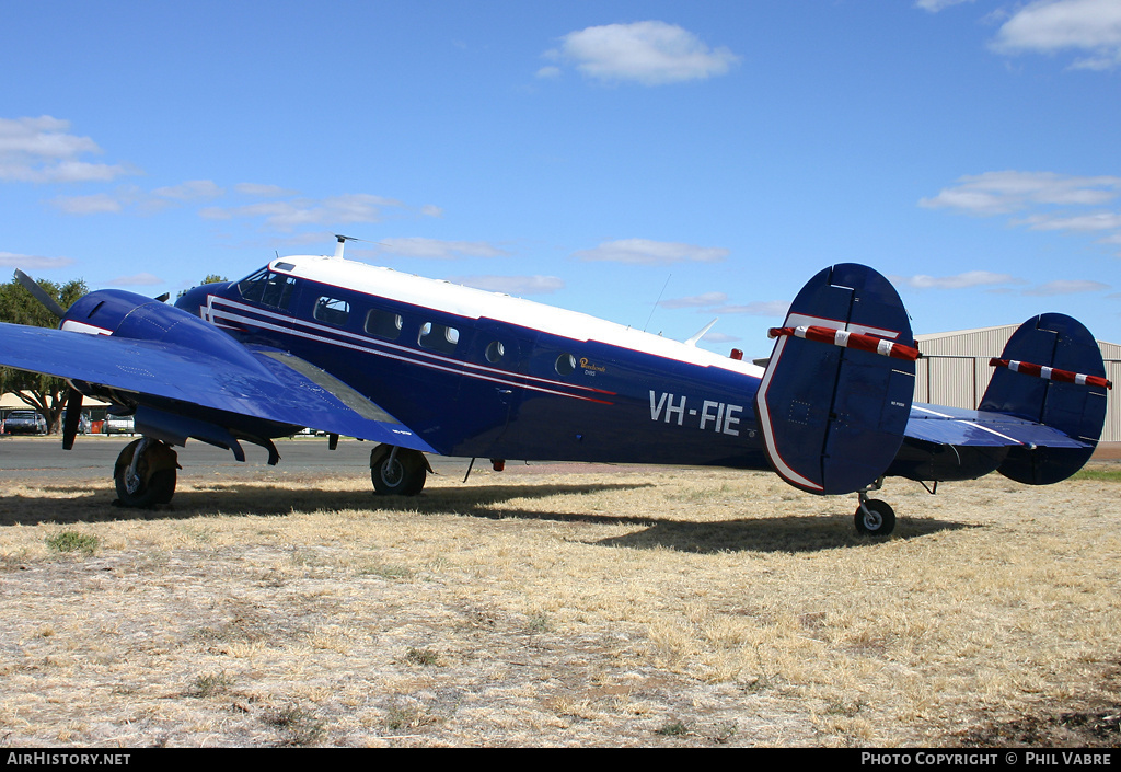 Aircraft Photo of VH-FIE | Beech D18S | AirHistory.net #43302