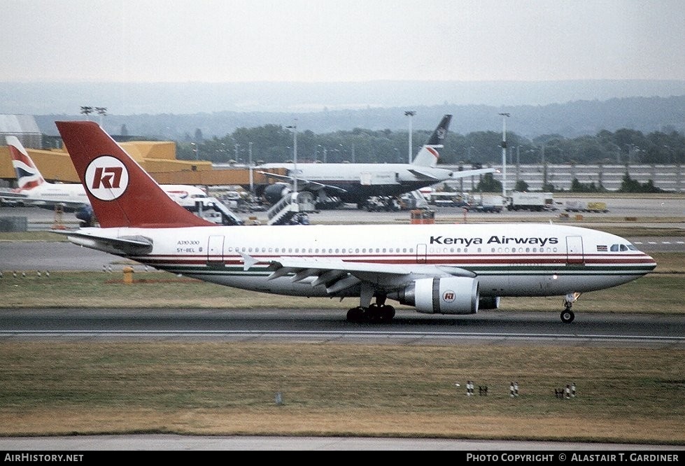 Aircraft Photo of 5Y-BEL | Airbus A310-304 | Kenya Airways | AirHistory.net #43327