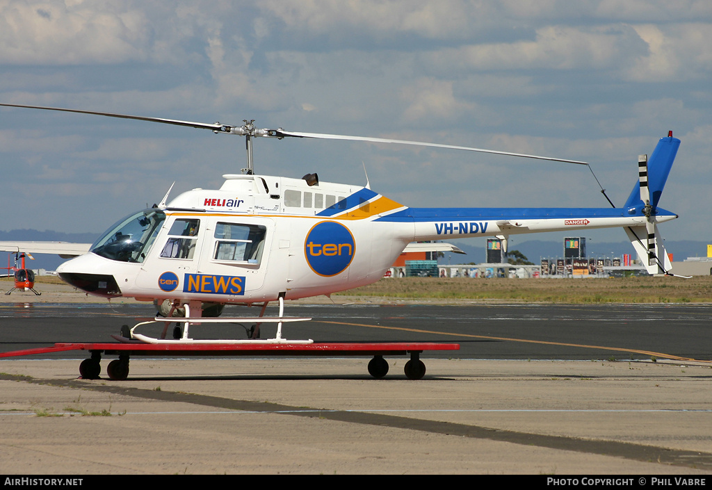Aircraft Photo of VH-NDV | Bell 206B-3 JetRanger III | Heli Air | AirHistory.net #43332