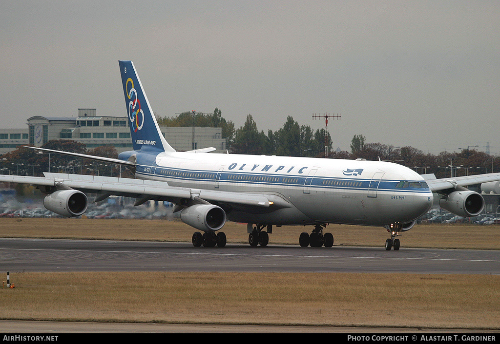 Aircraft Photo of SX-DFB | Airbus A340-313 | Olympic | AirHistory.net #43333