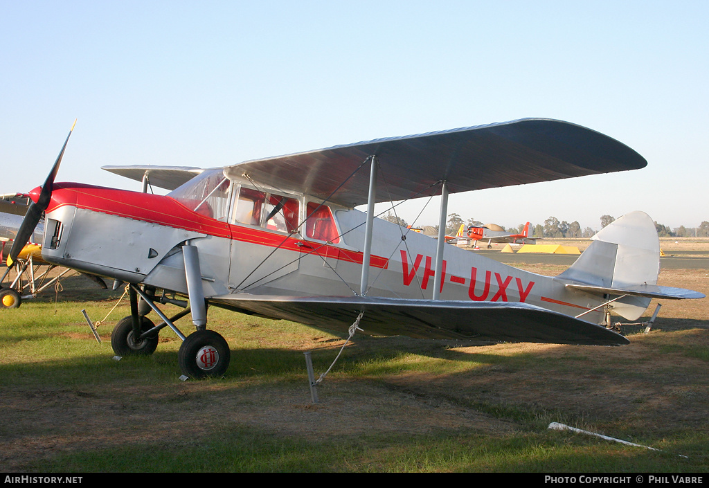Aircraft Photo of VH-UXY | De Havilland D.H. 87B Hornet Moth | AirHistory.net #43352