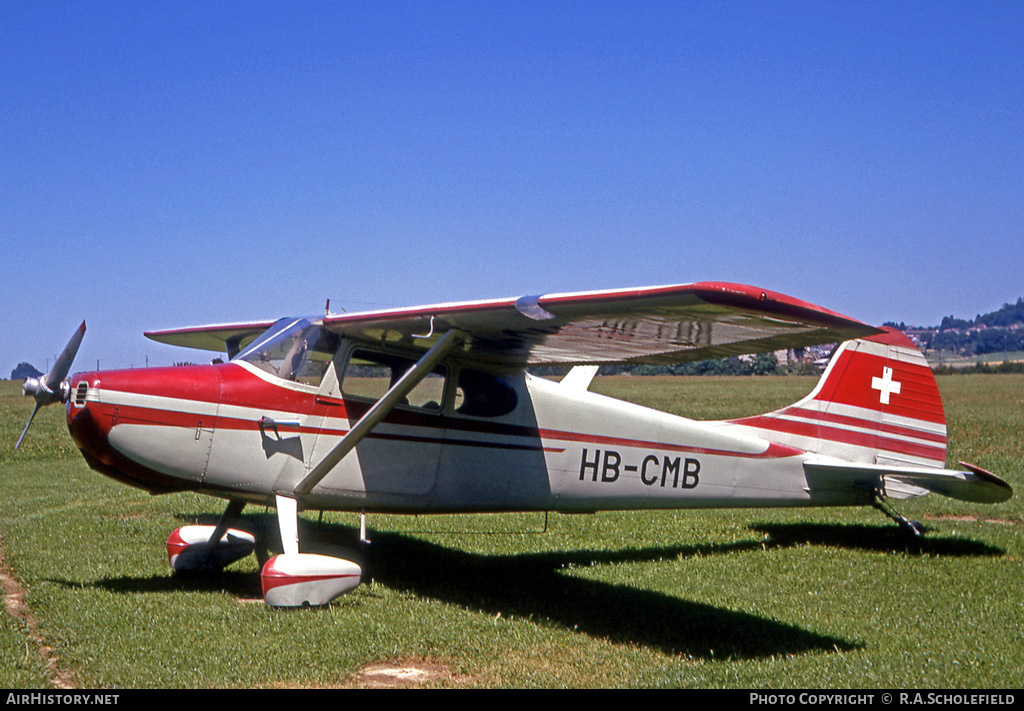 Aircraft Photo of HB-CMB | Cessna 170A | AirHistory.net #43355