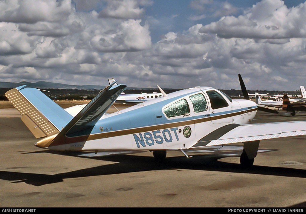 Aircraft Photo of N850T | Beech V35B Bonanza | AirHistory.net #43381