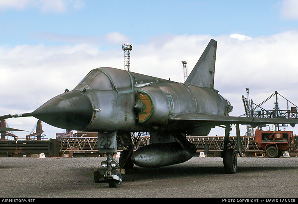 Aircraft Photo of A3-25 | Dassault Mirage IIIO(F/A) | Australia - Air Force | AirHistory.net #43382
