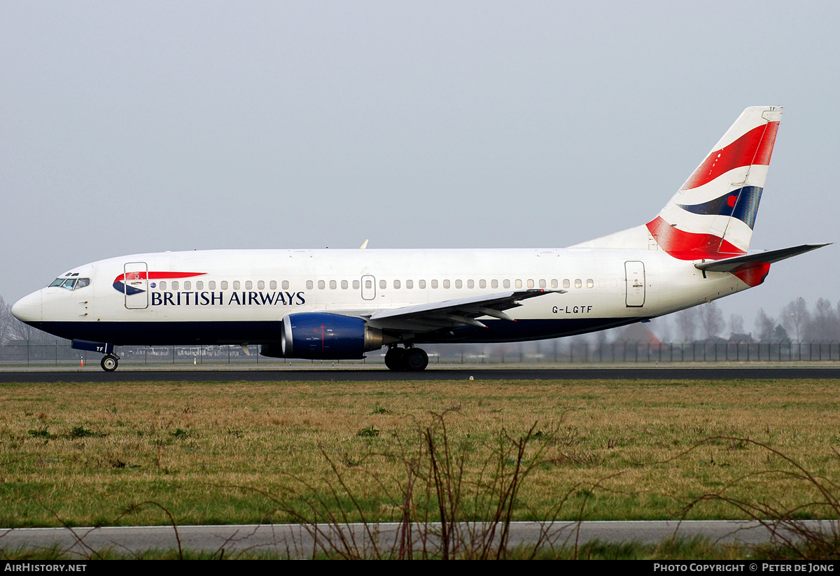 Aircraft Photo of G-LGTF | Boeing 737-382 | British Airways | AirHistory.net #43396