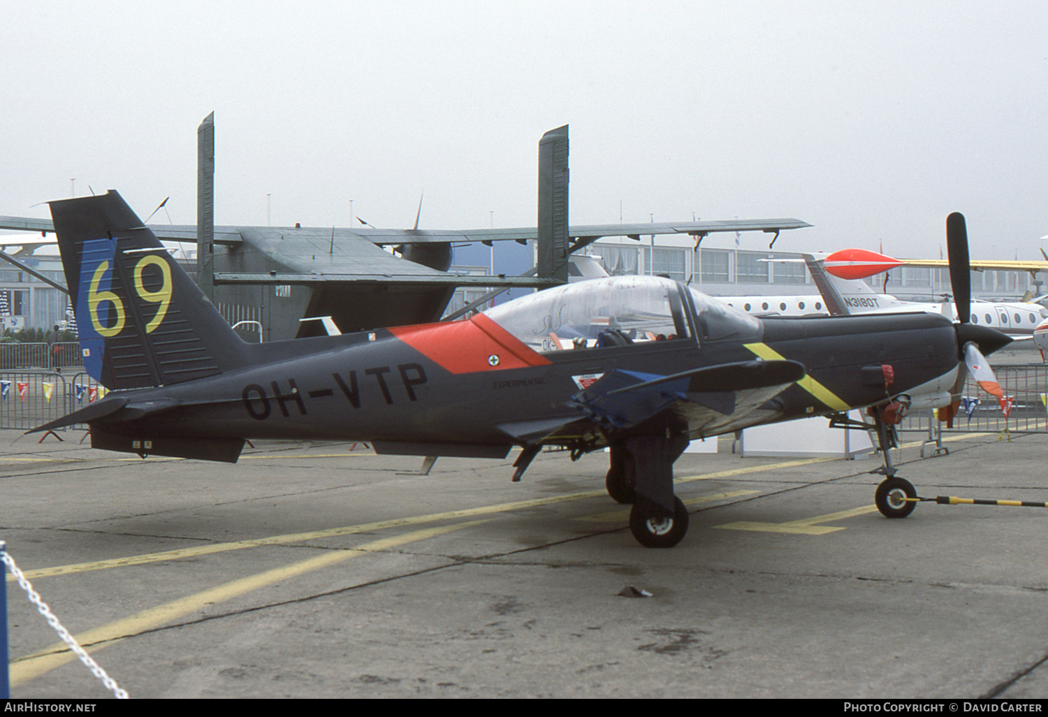 Aircraft Photo of OH-VTP | Valmet L-90TP Redigo | AirHistory.net #43397