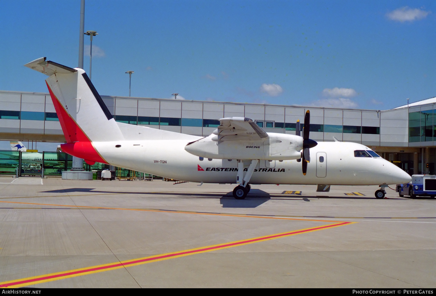 Aircraft Photo of VH-TQN | De Havilland Canada DHC-8-102 Dash 8 | Eastern Australia Airlines | AirHistory.net #43398