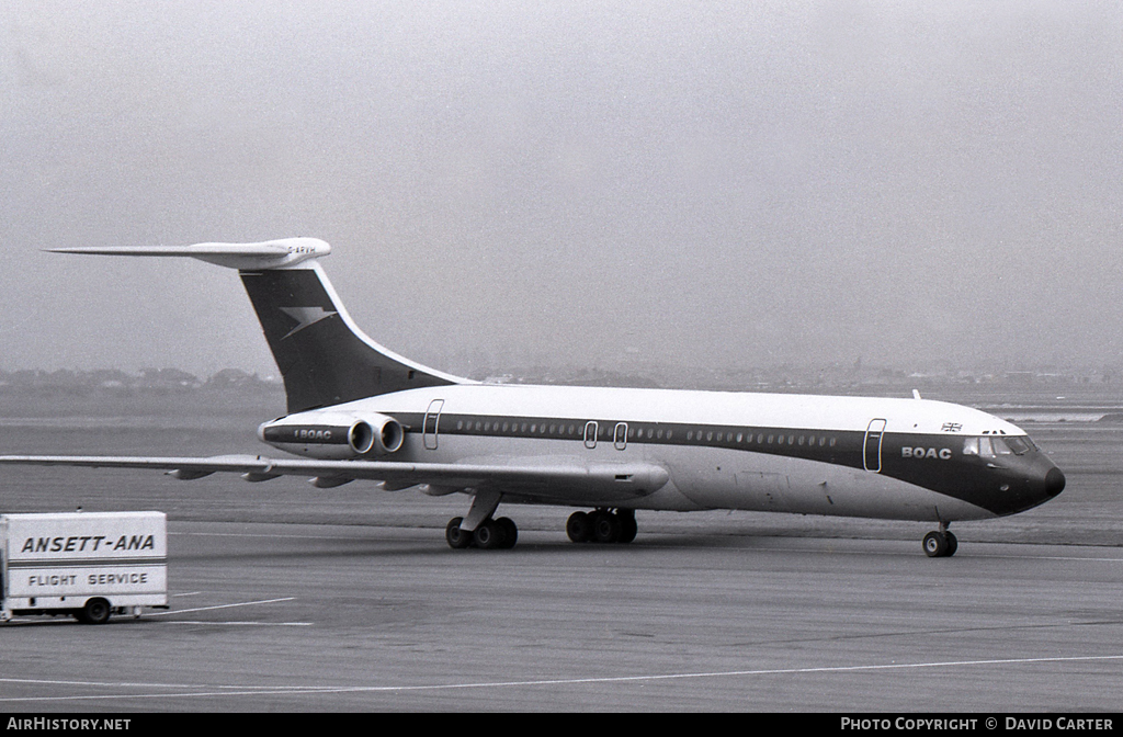 Aircraft Photo of G-ARVH | Vickers VC10 Srs1101 | BOAC - British Overseas Airways Corporation | AirHistory.net #43399