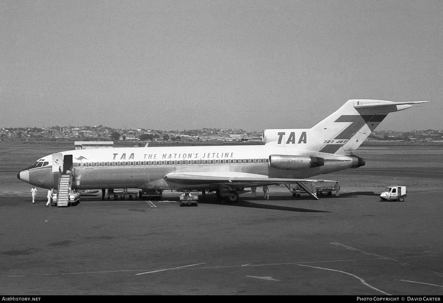 Aircraft Photo of VH-TJB | Boeing 727-76 | Trans-Australia Airlines - TAA | AirHistory.net #43402