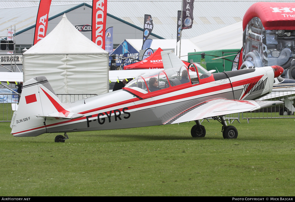 Aircraft Photo of F-GYRS | Zlin Z-526F Trener Master | AirHistory.net #43405