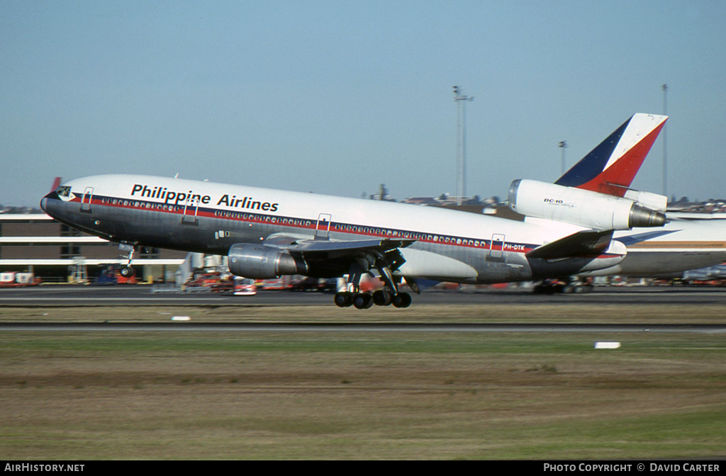 Aircraft Photo of PH-DTK | McDonnell Douglas DC-10-30 | Philippine Airlines | AirHistory.net #43409