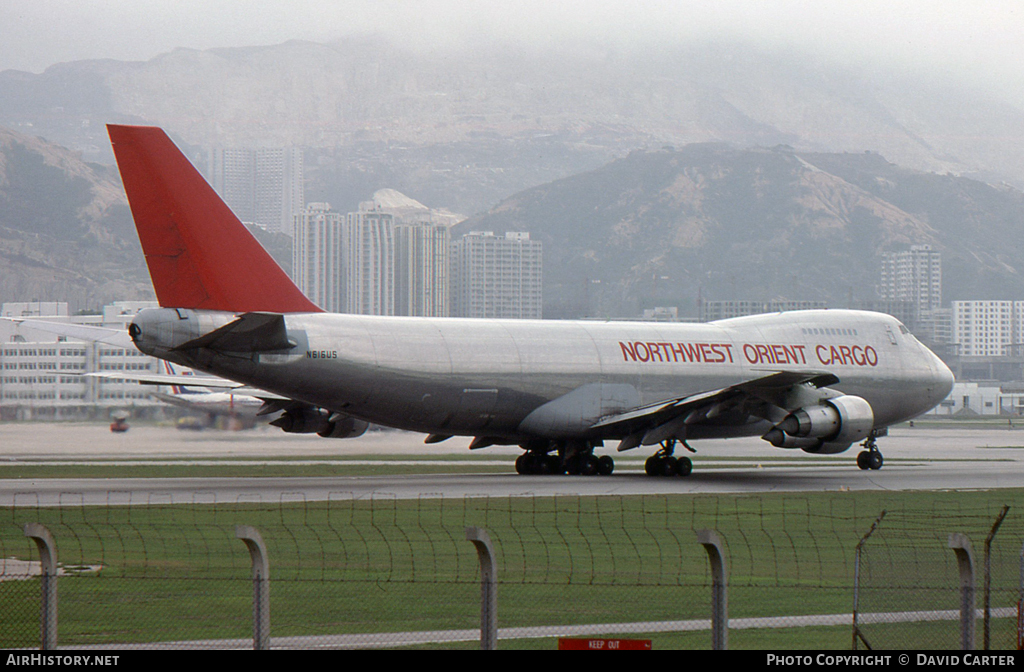 Aircraft Photo of N616US | Boeing 747-251F/SCD | Northwest Orient Airlines Cargo | AirHistory.net #43413
