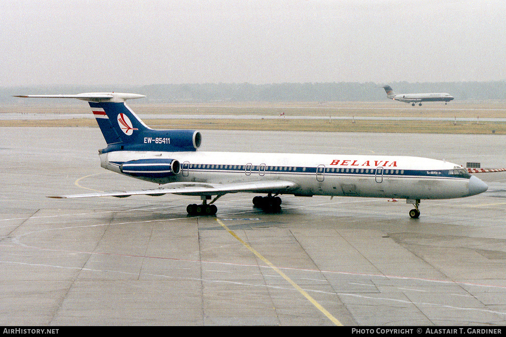 Aircraft Photo of EW-85411 | Tupolev Tu-154B-2 | Belavia | AirHistory.net #43419