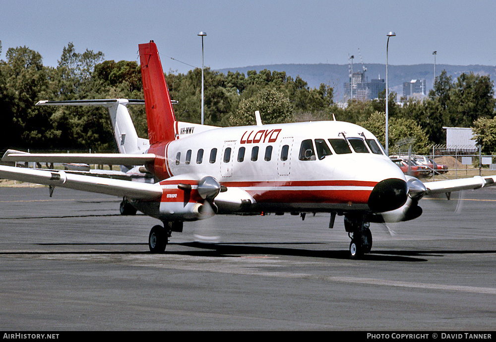 Aircraft Photo of VH-MWV | Embraer EMB-110P2 Bandeirante | Lloyd Aviation | AirHistory.net #43443