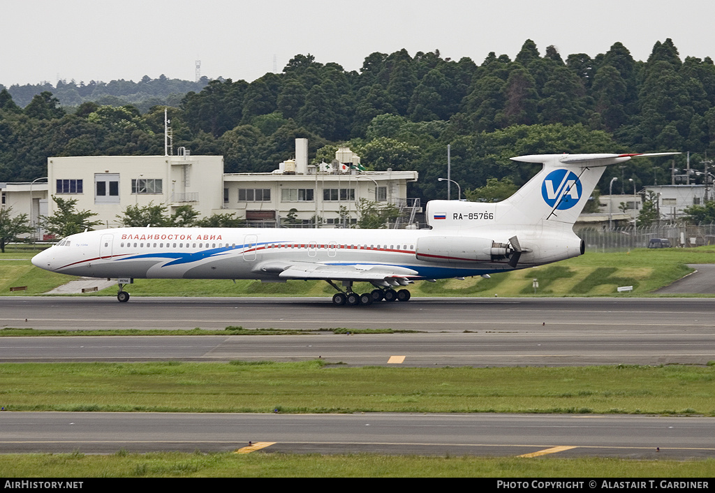 Aircraft Photo of RA-85766 | Tupolev Tu-154M | Vladivostok Air | AirHistory.net #43446