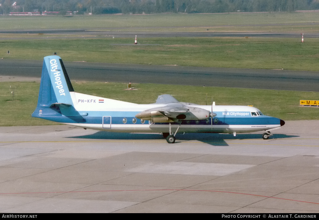 Aircraft Photo of PH-KFK | Fokker F27-500 Friendship | NLM Cityhopper | AirHistory.net #43449