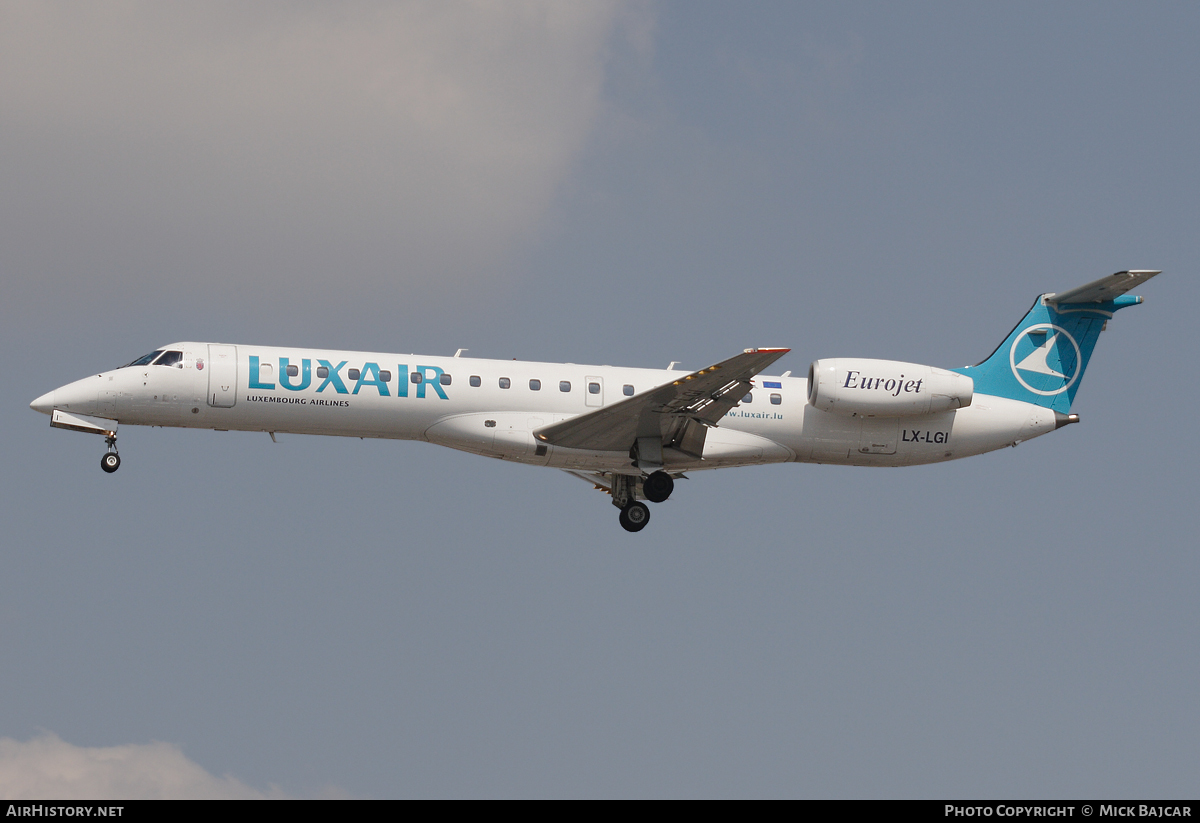 Aircraft Photo of LX-LGI | Embraer ERJ-145LU (EMB-145LU) | Luxair | AirHistory.net #43461