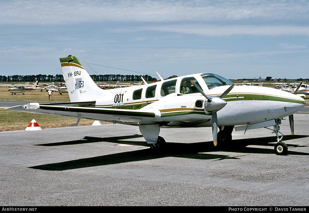 Aircraft Photo of VH-EPJ | Beech 58 Baron | Australian Diagnostics Corp. | AirHistory.net #43473