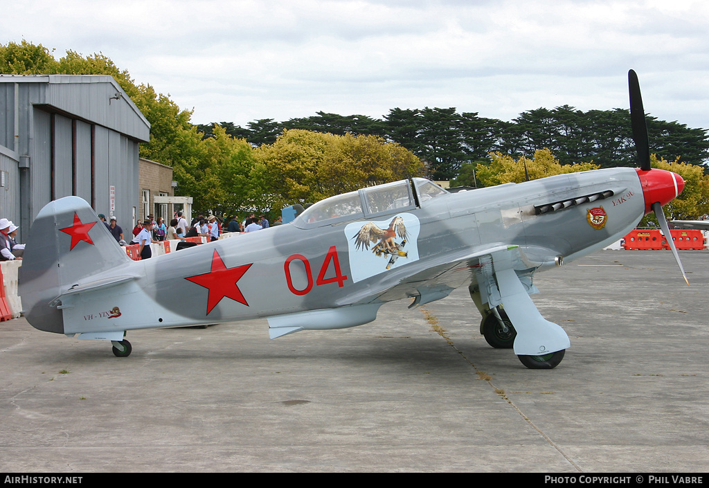 Aircraft Photo of VH-YIX | Yakovlev Yak-9UM | Soviet Union - Air Force | AirHistory.net #43497