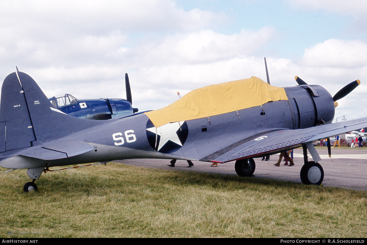 Aircraft Photo of N17421 / 17421 | Douglas A-24B Banshee | Pacific Aeronautical Corp | USA - Navy | AirHistory.net #43502