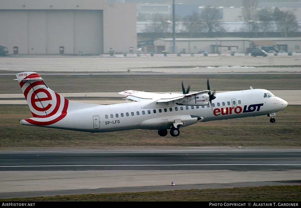 Aircraft Photo of SP-LFG | ATR ATR-72-202 | EuroLOT | AirHistory.net #43529