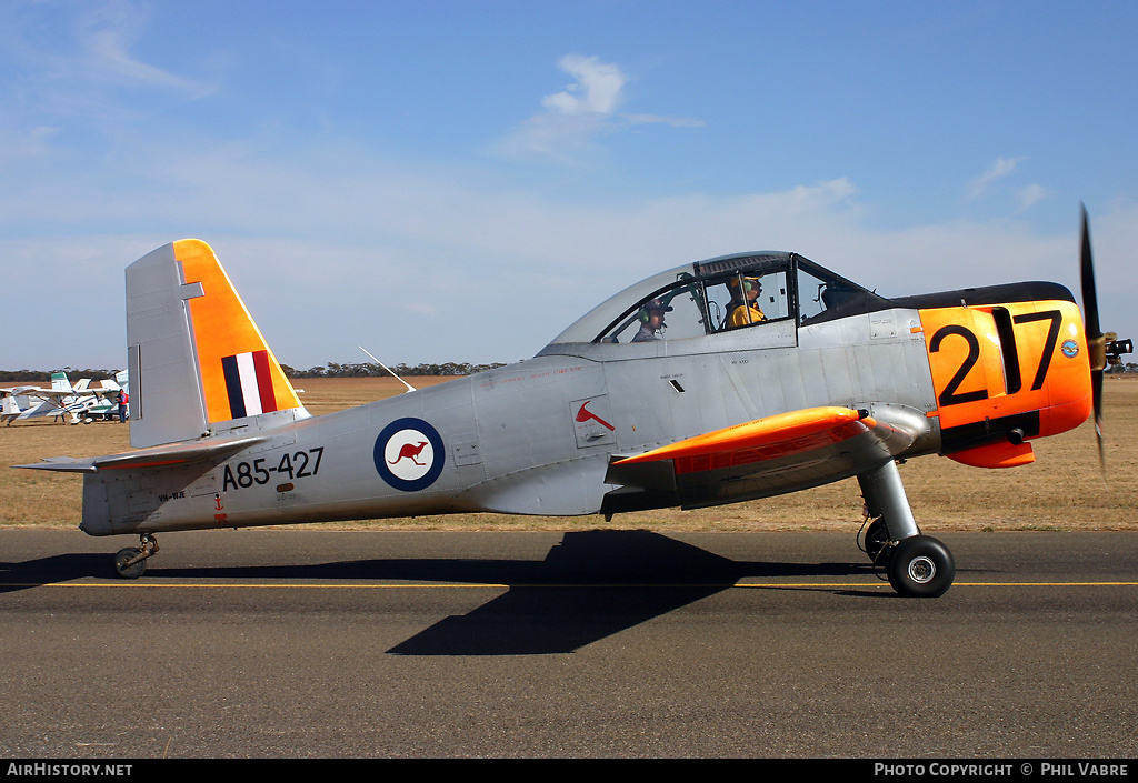 Aircraft Photo of VH-WJE / A85-427 | Commonwealth CA-25 Winjeel | Australia - Air Force | AirHistory.net #43534