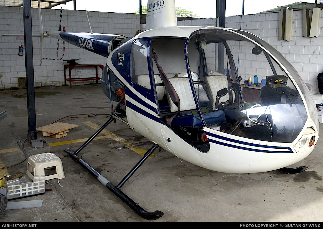 Aircraft Photo of HC-CGK | Robinson R-44 Astro | Alpagro | AirHistory.net #43552