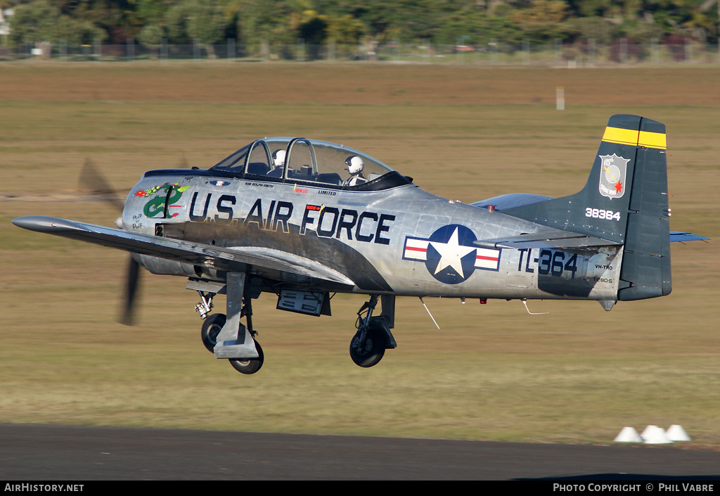 Aircraft Photo of VH-TRO / 38364 | North American T-28D Trojan | USA - Air Force | AirHistory.net #43567