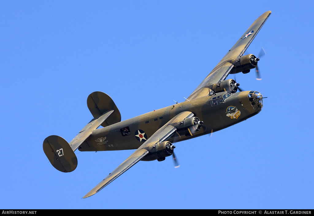 Aircraft Photo of N24927 | Consolidated B-24A Liberator | Commemorative Air Force | USA - Air Force | AirHistory.net #43573