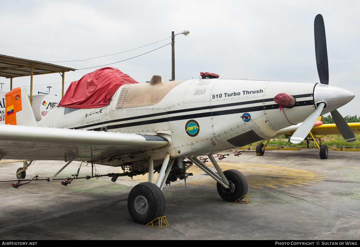 Aircraft Photo of HC-CJU | Thrush S2R-T34 Thrush 510P | AIFA | AirHistory.net #43574