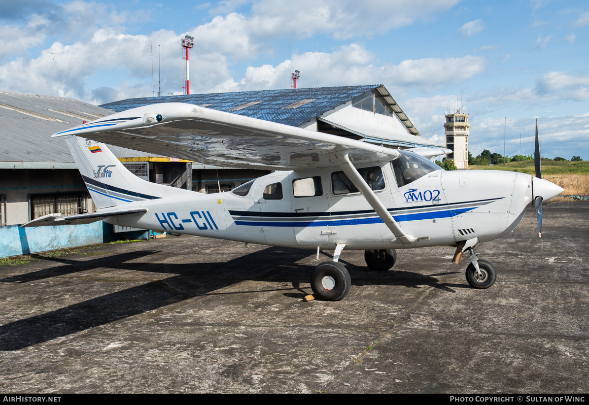 Aircraft Photo of HC-CII | Cessna T206H Turbo Stationair TC | AeroMorona | AirHistory.net #43581