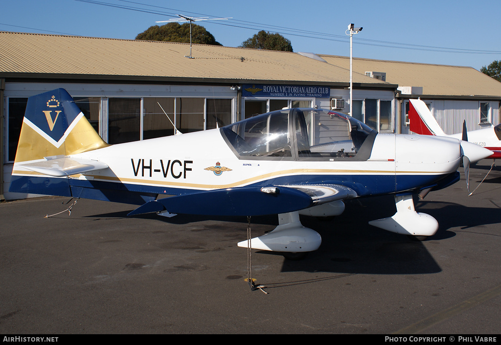 Aircraft Photo of VH-VCF | Alpha R2160 | Royal Victorian Aero Club | AirHistory.net #43594