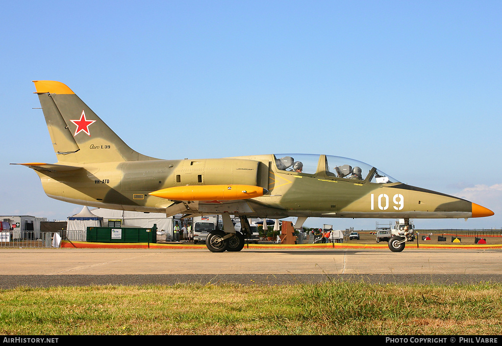 Aircraft Photo of VH-ATD / 109 white | Aero L-39C Albatros | Soviet Union - Air Force | AirHistory.net #43600