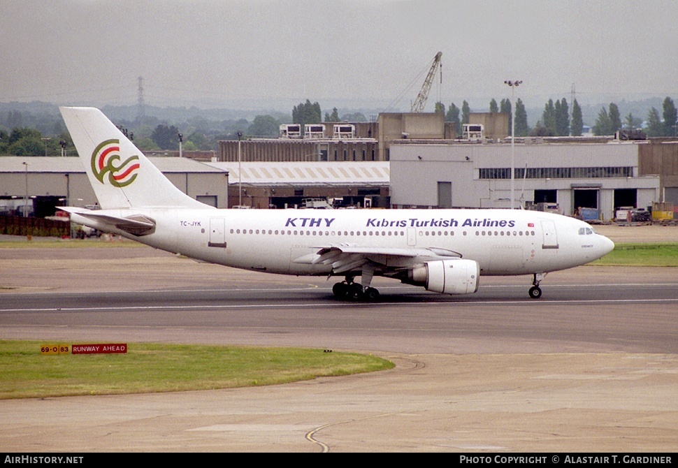 Aircraft Photo of TC-JYK | Airbus A310-203 | KTHY Kibris Turkish Airlines | AirHistory.net #43601