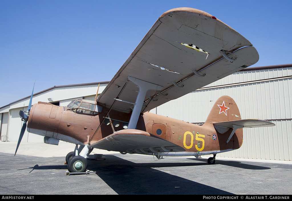 Aircraft Photo of N90400 / NX90400 / 05 yellow | Antonov An-2T | Soviet Union - Air Force | AirHistory.net #43609