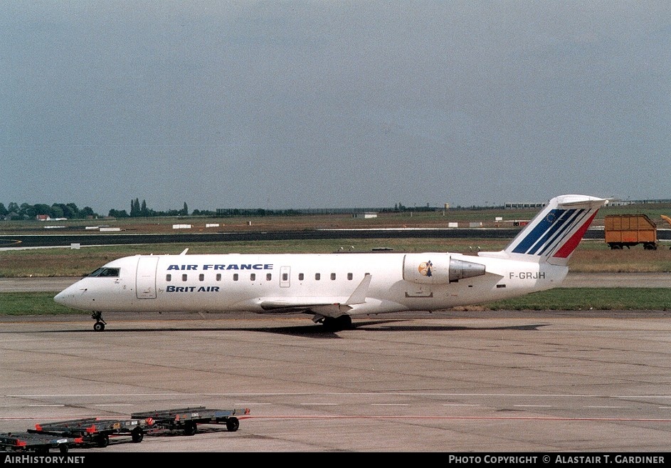Aircraft Photo of F-GRJH | Bombardier CRJ-100ER (CL-600-2B19) | Air France | AirHistory.net #43615