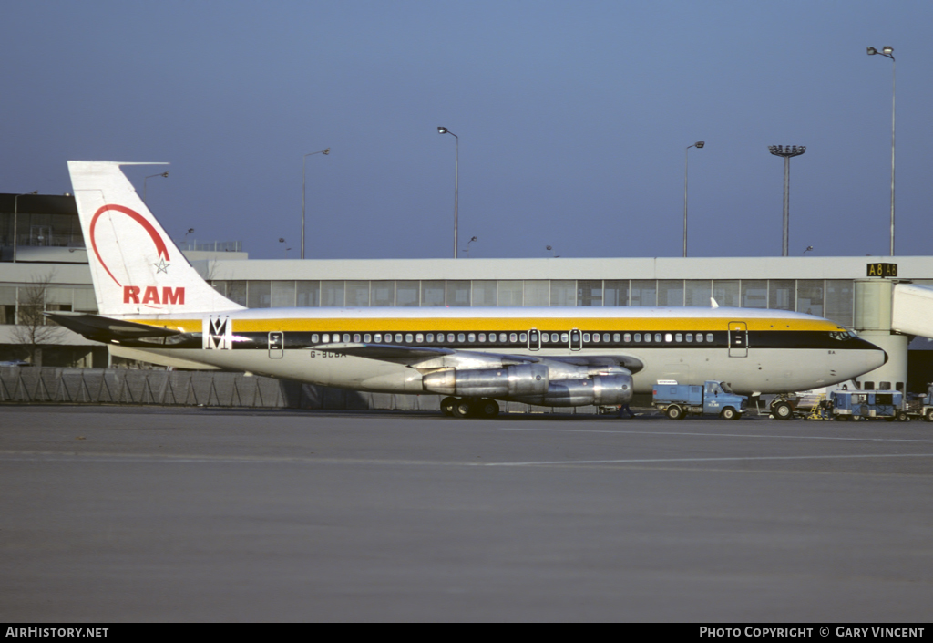 Aircraft Photo of G-BCBA | Boeing 720-023B | Royal Air Maroc - RAM | AirHistory.net #43623