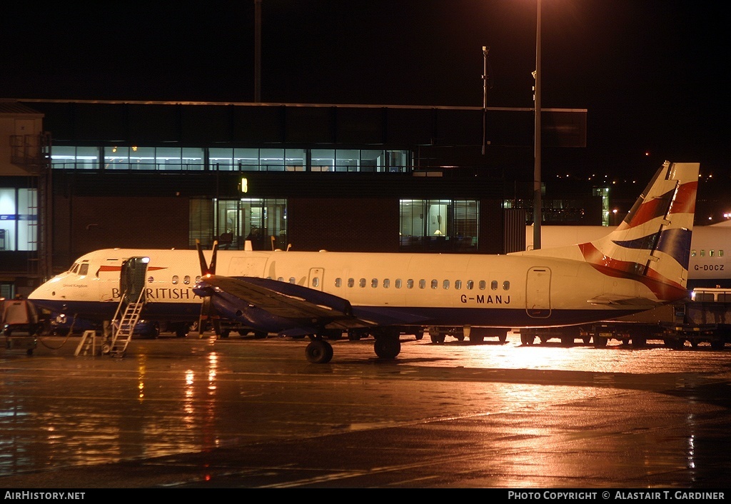 Aircraft Photo of G-MANJ | British Aerospace ATP | British Airways | AirHistory.net #43628